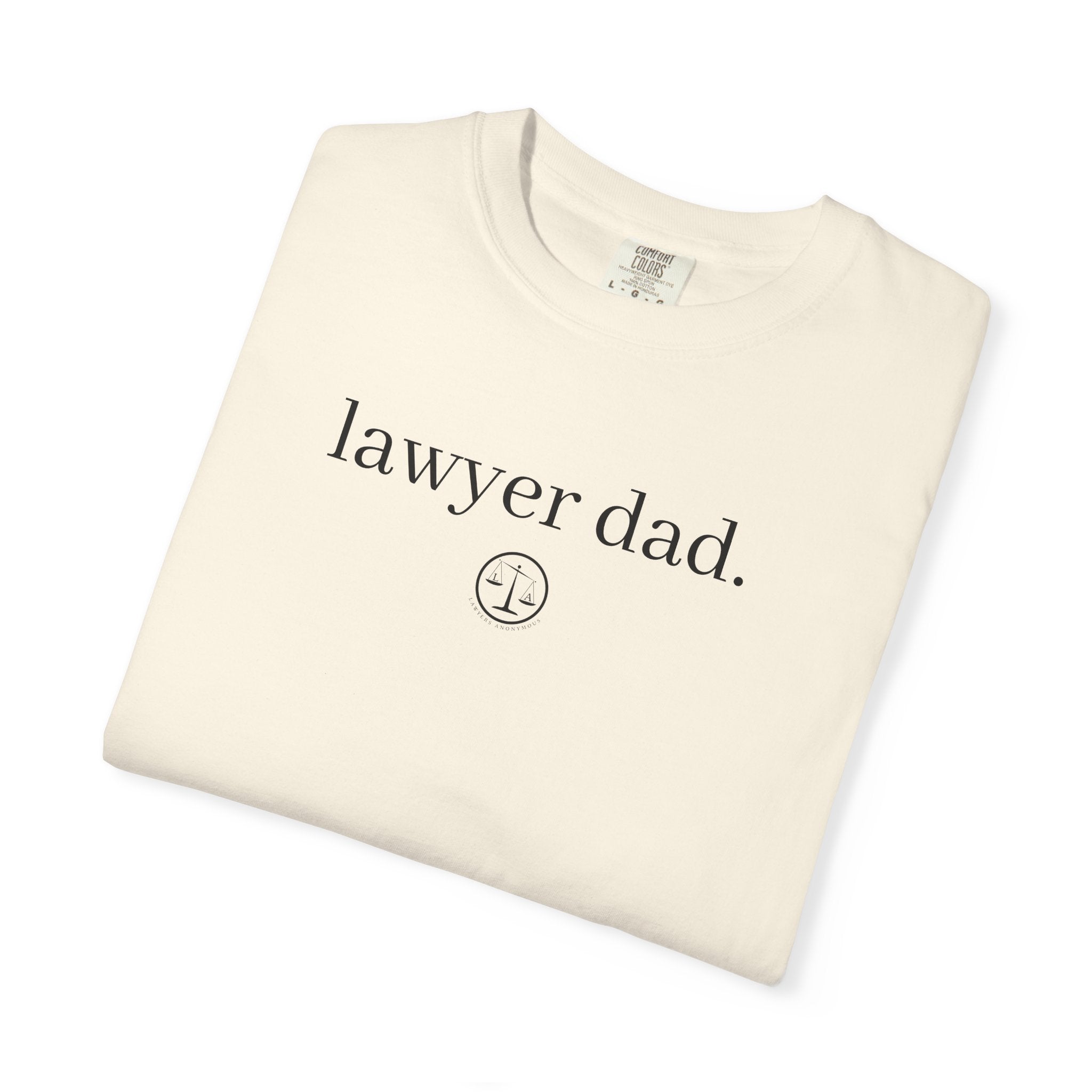 Lawyer Dad T-Shirt — Minimal Legal Dad Tee