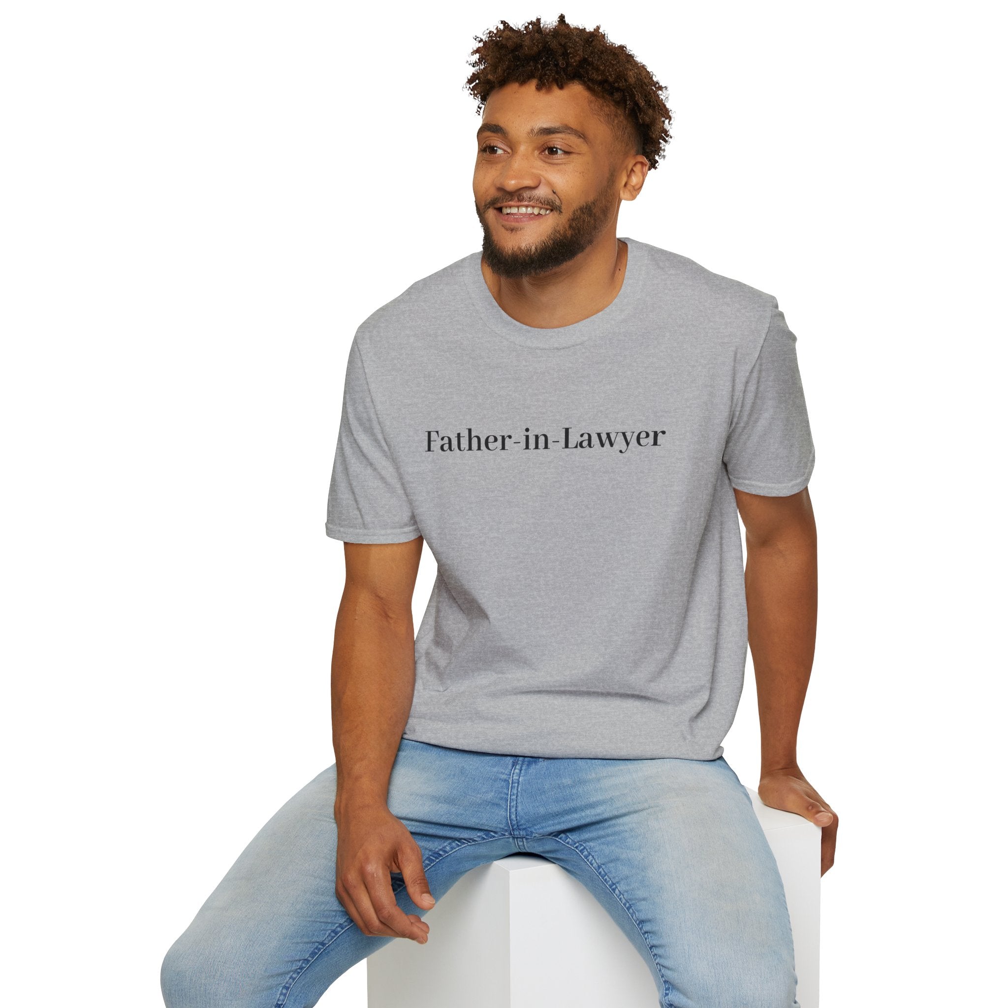 Father-in-Law T-Shirt — Minimalist Wedding Gift Tee for New In-Laws