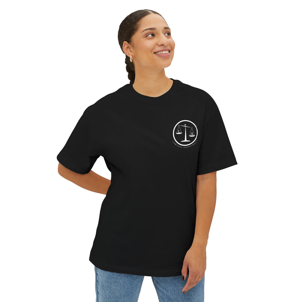 Recovering Attorney Unisex Oversized Tee