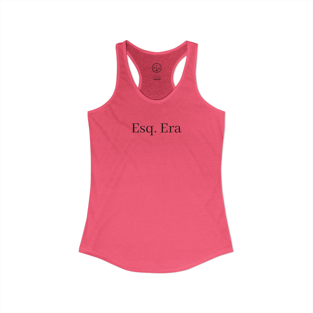 Esq Era Racerback Tank — Attorney Legal Pride Tank Top